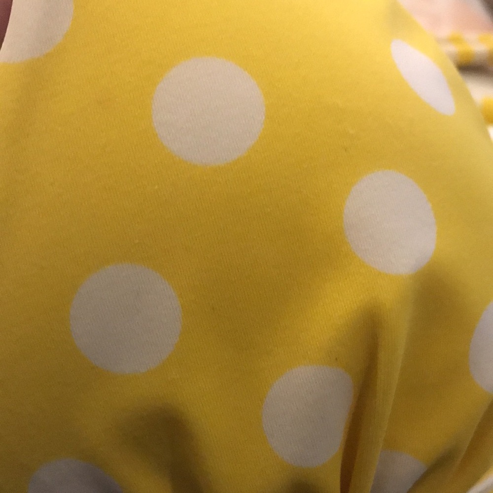 Women’s yellow polka dot bikini. - Picture 6 of 6